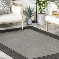 NuLOOM Gris Contemporary Indoor/Outdoor Area Rug 17 NuLOOM Gris Contemporary Indoor/Outdoor Area Rug -Home Decor Store GUEST 810ff643 3efa 453f 998c fd6377ee0737
