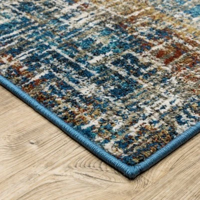 Victor Etched Abstract Area Rug Blue - Captiv8e Designs 3 Victor Etched Abstract Area Rug Blue - Captiv8e Designs