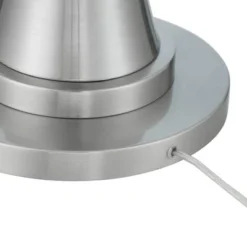 360 Lighting Karl Modern Floor Lamp Standing 63 3/4" Tall Brushed Nickel Metal White Tapered Drum Shade For Living Room House Bedroom Office Family 14 360 Lighting Karl Modern Floor Lamp Standing 63 3/4" Tall Brushed Nickel Metal White Tapered Drum Shade For Living Room House Bedroom Office Family -Home Decor Store GUEST 85af4fc1 c9ba 40f4 aa5d bb3824849fdf