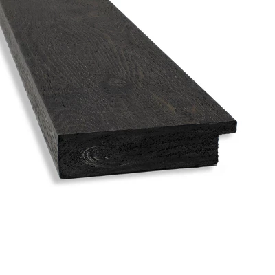 34" X 28" Non-Beveled Rustic Plank Espresso Wall Mirror - Amanti Art 3 34" X 28" Non-Beveled Rustic Plank Espresso Wall Mirror - Amanti Art