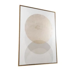 Canvas Abstract Framed Wall Art Cream - Olivia & May -Home Decor Store GUEST 89cb9f7d f95d 4268 a981 7f3fd02a3802