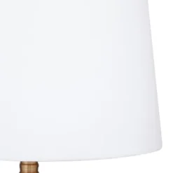 29" X 15" Modern Glass Table Lamp White - Olivia & May 10 29" X 15" Modern Glass Table Lamp White - Olivia & May -Home Decor Store GUEST 8ab3dff8 5d7e 48a9 9222 37f934bc3d65