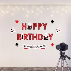Big Dot Of Happiness Ta-Da, Magic Show - Peel And Stick Magical Birthday Party Decoration - Wall Decals Backdrop -Home Decor Store GUEST 8d762025 e28a 4075 8b1e f388dad5779c
