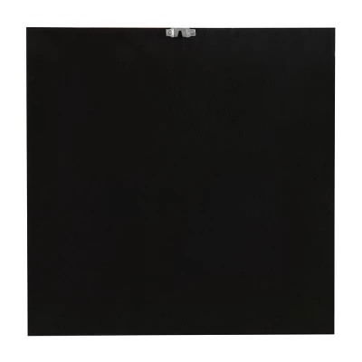 Paper Mache Geometric Handmade 3D Molded Art Shadow Box With Gold Accent And Wooden Frame White - The Novogratz 6 Paper Mache Geometric Handmade 3D Molded Art Shadow Box With Gold Accent And Wooden Frame White - The Novogratz - Image 4