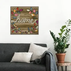 22" X 22" Love And Laughter IV By June Erica Vess Framed Canvas Wall Art Gray Wash - Amanti Art -Home Decor Store GUEST 8ed563e0 2331 4358 93d9 575caa9bf673