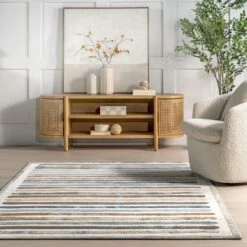 NuLOOM Jenae Multi Striped Machine Washable Area Rug -Home Decor Store GUEST 8f259b31 724b 4776 99a2 b95d2ac6df46