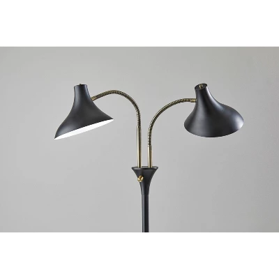 Ascot Floor Lamp Black - Adesso 5 Ascot Floor Lamp Black - Adesso - Image 3