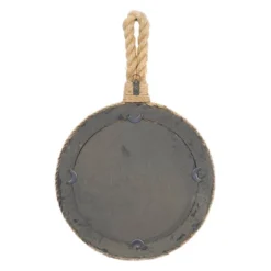 Jute Wall Mirror With Rope Accents Set Of 3 Brown - Olivia & May 12 Jute Wall Mirror With Rope Accents Set Of 3 Brown - Olivia & May -Home Decor Store GUEST 91f30e68 1fd6 46c4 a6a9 c0b0cebfe9d1