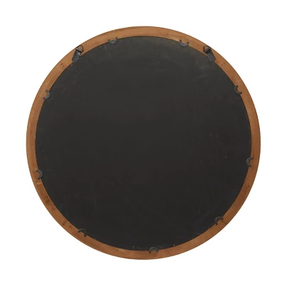 Contemporary Wood Wall Mirror Brown - Olivia & May 6 Contemporary Wood Wall Mirror Brown - Olivia & May - Image 4