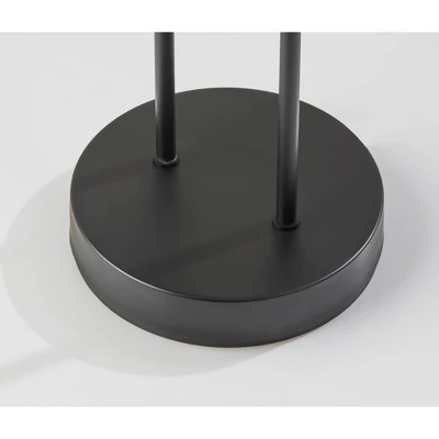 Levy Floor Lamp Black - Adesso 5 Levy Floor Lamp Black - Adesso - Image 3