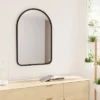 24" X 36" Hub Arched Decorative Wall Mirror Black - Umbra -Home Decor Store GUEST 94ff6e15 f1c5 43eb 8021 fe3f02d55d0d