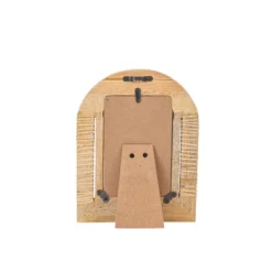 4x6 Inch Arched Picture Frame Mango Wood, MDF, Rattan, Metal & Glass By Foreside Home & Garden -Home Decor Store GUEST 9c2d4dd3 0a30 4218 a54d 7dfb4b373dde