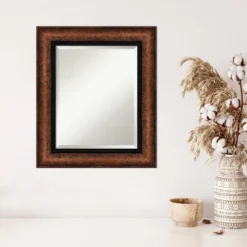 23" X 27" Beveled Vogue Bronze Wall Mirror - Amanti Art 12 23" X 27" Beveled Vogue Bronze Wall Mirror - Amanti Art -Home Decor Store GUEST 9dd2ac15 f454 4acd 857f 9ad78dfb6a82