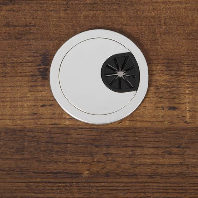 HOMCOM Wall Mounted Media Console, Floating Stand Component Shelf, Entertainment Center Unit 7 HOMCOM Wall Mounted Media Console, Floating Stand Component Shelf, Entertainment Center Unit - Image 5