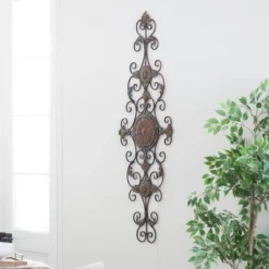 Rustic Metal Ornamental Wall Decor Dark Brown - Olivia & May -Home Decor Store GUEST a0164731 6688 4338 9888 a39c6b12b633