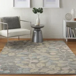 Nourison Tranquil Botanical Vine And Bloom Indoor Area Rug -Home Decor Store GUEST a0364710 1caf 40e6 bfd6 d93970601d7d