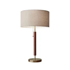 26.25" Hamilton Table Lamp Walnut - Adesso 7 26.25" Hamilton Table Lamp Walnut - Adesso -Home Decor Store GUEST a1c995c1 1c86 4188 8100 7b7650b56d4d