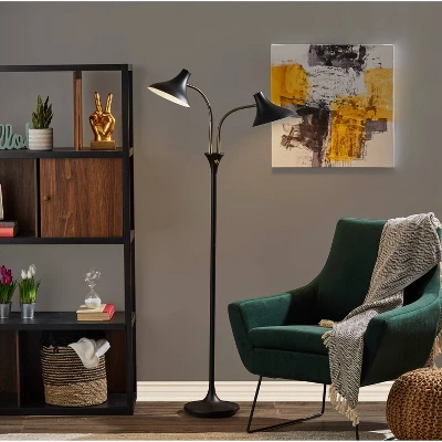 Ascot Floor Lamp Black - Adesso 7 Ascot Floor Lamp Black - Adesso - Image 5