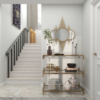 Contemporary Iron Wall Mirror Gold - CosmoLiving By Cosmopolitan 15 Contemporary Iron Wall Mirror Gold - CosmoLiving By Cosmopolitan - Image 13