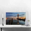 Northlight LED Lighted Coastal Sunset Lighthouse Scene Canvas Wall Art 15.75" X 23.5" -Home Decor Store GUEST a6794171 a508 4624 a08c 26133e4af781
