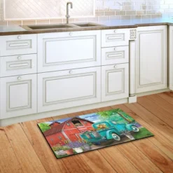 Farm In Spring Doormat Indoor Outdoor 30" X 18" Briarwood Lane 7 Farm In Spring Doormat Indoor Outdoor 30" X 18" Briarwood Lane -Home Decor Store GUEST a890ac0e a169 42ac 8784 de980823515d