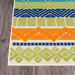 World Rug Gallery Marbella Contemporary Boho Indoor/Outdoor Area Rug -Home Decor Store GUEST a8f5e973 f43e 44fc a1d7 e03a7dca2f91