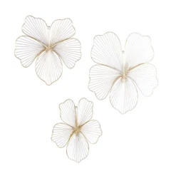 Metal Floral Wall Decor Set Of 3 Gold - CosmoLiving By Cosmopolitan 9 Metal Floral Wall Decor Set Of 3 Gold - CosmoLiving By Cosmopolitan -Home Decor Store GUEST a911a760 a906 4f16 88f7 78e6e8909983