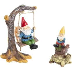 Juvale 10 Piece Set Mini Garden Gnome Fairy Village Statue Set, Home Décor -Home Decor Store GUEST aa829e07 8c23 457a baae 5d83282b832a