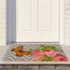 Northlight Coir Rose With A Butterfly Chevron Spring Door Mat 18" X 30" 1 Northlight Coir Rose With A Butterfly Chevron Spring Door Mat 18" X 30" -Home Decor Store GUEST ac77335c 6742 4acc 8c36 6d6c90f963c5