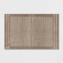 2'6"x4' Washable Knitted Stripe Accent Rug - Threshold™ -Home Decor Store GUEST aef6cd95 a564 4f19 8b4e 204de8b7e707