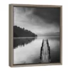 16" X 16" Lake View With Pier II Framed Canvas Wall Art - Amanti Art -Home Decor Store GUEST af95f10e 2397 4f36 ad1c 543e7bb8204a