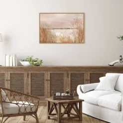 33" X 23" Golden Pink Beach By Allison Pearce Framed Canvas Wall Art Print - Amanti Art 8 33" X 23" Golden Pink Beach By Allison Pearce Framed Canvas Wall Art Print - Amanti Art -Home Decor Store GUEST b22863d2 0993 4350 bea4 b83930b37e25