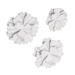 Modern Ornamental Wall Decor Set Of 3 White - Olivia & May 24 Modern Ornamental Wall Decor Set Of 3 White - Olivia & May -Home Decor Store GUEST b2c406cb b2b4 4b53 b6c6 e822f870eedc