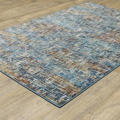 Victor Etched Abstract Area Rug Blue - Captiv8e Designs 4 Victor Etched Abstract Area Rug Blue - Captiv8e Designs - Image 2