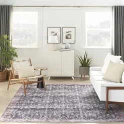 Nourison Washable Brilliance Bordered Vintage Indoor Rug -Home Decor Store GUEST b3e998af 31c1 400a 94ef b4d5a3789cf1