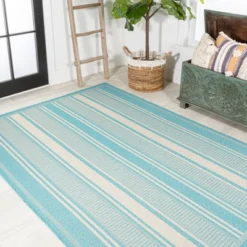 Haynes Modern Double Stripe Indoor/Outdoor Area Rug - JONATHAN Y -Home Decor Store GUEST b62a8fdc f2ba 4632 83d4 faea563e7403