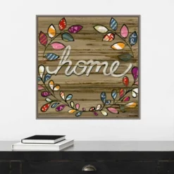 22" X 22" Love And Laughter IV By June Erica Vess Framed Canvas Wall Art Gray Wash - Amanti Art -Home Decor Store GUEST b6513444 a790 4c24 a061 e6a8cdfeeb49