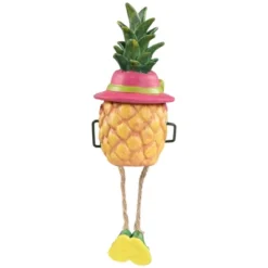Northlight 6.25" Tropical Girl Pineapple With Cocktail Outdoor Garden Statue -Home Decor Store GUEST b67c7a56 5fad 476f a713 2d8a5c0519a6
