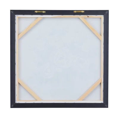 Canvas Floral Bouquet Framed Wall Art With Silver Frame Multi Colored - Olivia & May 4 Canvas Floral Bouquet Framed Wall Art With Silver Frame Multi Colored - Olivia & May - Image 2