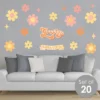Big Dot Of Happiness Stay Groovy - Peel And Stick Boho Floral Home Decor Vinyl Wall Art Stickers - Wall Decals - Set Of 20 1 Big Dot Of Happiness Stay Groovy - Peel And Stick Boho Floral Home Decor Vinyl Wall Art Stickers - Wall Decals - Set Of 20 -Home Decor Store GUEST b8395c7c 34e8 4b99 824b 849e3ba850d2