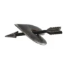10" X 4.5" Metal Heart And Arrow Accent Piece - Storied Home