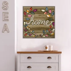 22" X 22" Love And Laughter IV By June Erica Vess Framed Canvas Wall Art Gray Wash - Amanti Art -Home Decor Store GUEST bac8f990 3c2f 4a36 954a 3d7d405b40cc