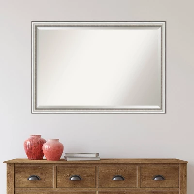39" X 27" Beveled Salon Silver Narrow Wall Mirror - Amanti Art 9 39" X 27" Beveled Salon Silver Narrow Wall Mirror - Amanti Art - Image 7