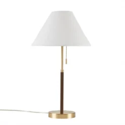 Bromley Two-Tone Pull Chain Table Lamp (Includes LED Light Bulb) Gold/Brown - Ink+Ivy -Home Decor Store GUEST be0fdc4b 1a70 4e78 8432 2c6853aca597