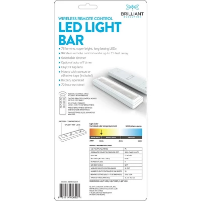 Brilliant Evolution Wireless LED Under Cabinet Light With Remote 7 Brilliant Evolution Wireless LED Under Cabinet Light With Remote - Image 5