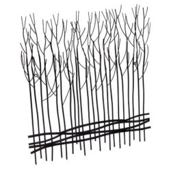 LuxenHome Rustic Black Metal Abstract Field Of Trees Wall Art Decor -Home Decor Store GUEST c0b87cf2 cd1f 4336 bccc a95937f63c21
