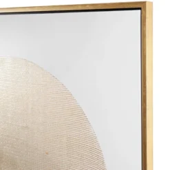 Canvas Abstract Framed Wall Art Cream - Olivia & May -Home Decor Store GUEST c2bc42f4 67c8 49be a269 270e8f8922cf