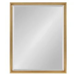 24" X 30" Calter Framed Wall Mirror Gold - Kate And Laurel
