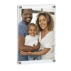 Azar Displays Floating Styrene Wall Frame With Rounded Edges, Silver Stand Off Caps: 22" X 28" Graphic Size, Overall Frame Size: 23.5"W X 31.5''H -Home Decor Store GUEST c4f6e3af 0cd3 4b04 91d3 b795ea95e007