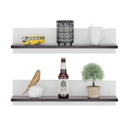 23.62" Set Of 2 Repose Display Photo Ledge Shelves - Danya B. -Home Decor Store GUEST c658181d 6db2 4adf b200 f94ae60c9d69